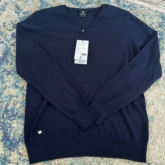 NWT DAILY SPORTS Born in Sweden CASHMERE BLEND SWEATER - Picture 1 of 6